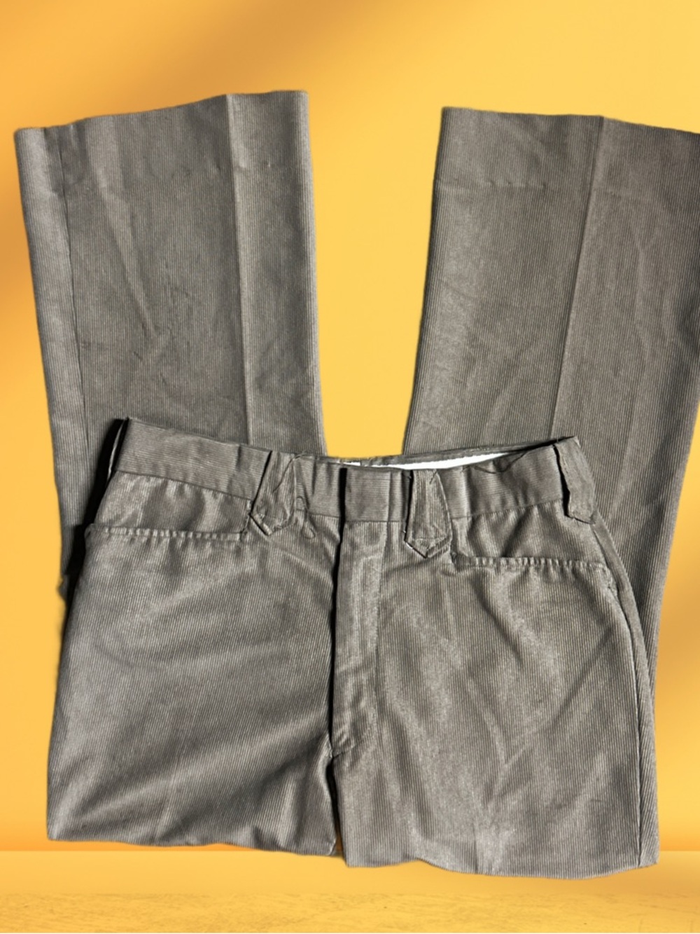 Vintage (1970’s) ~ Men’s 32/31 ~ Light Brown ~ Suede ~ Western Bootcut Pants